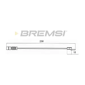 BREMSI WI0579