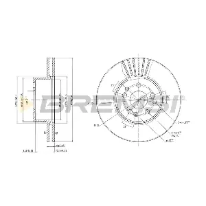 CD6629V BREMSI