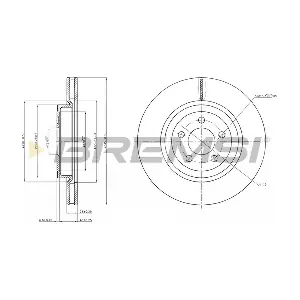 BREMSI CD7765V