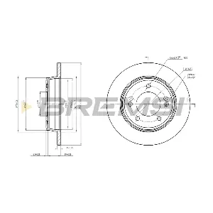 BREMSI CD8193S