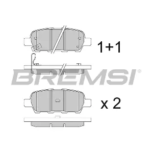 BREMSI BP3395