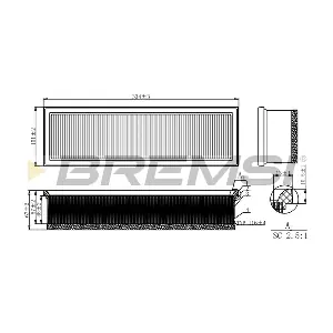 BREMSI FA1160