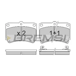 BREMSI BP2489