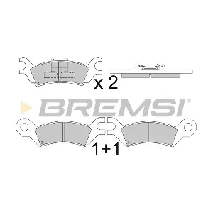 BREMSI BP2251