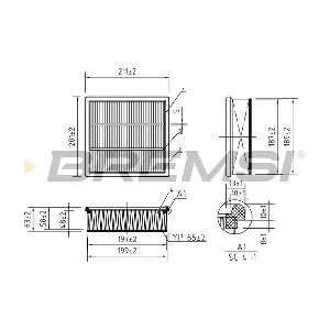 BREMSI FA0221