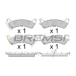 BREMSI BP2777