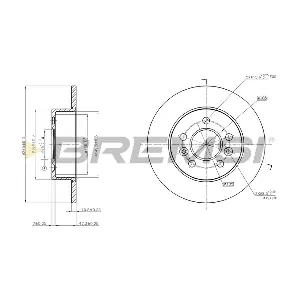 CD7056S BREMSI