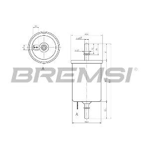 BREMSI FE0844