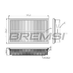 FA1097 BREMSI