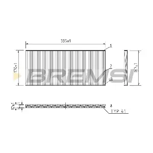 FC1330C BREMSI