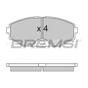 BREMSI BP2722