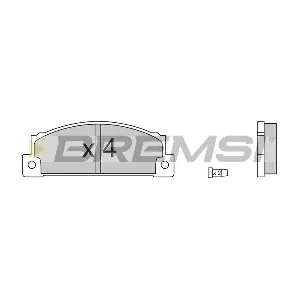 BREMSI BP2158
