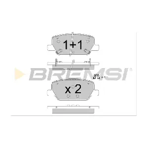 BP3881 BREMSI