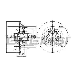 BREMSI CD7364S