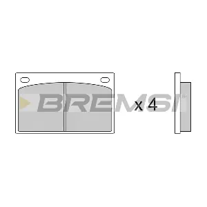 BREMSI BP2035