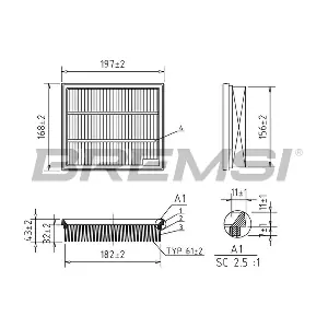 FA2582 BREMSI