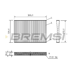 BREMSI FC0495