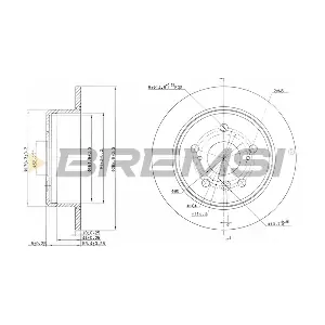 BREMSI CD6684S