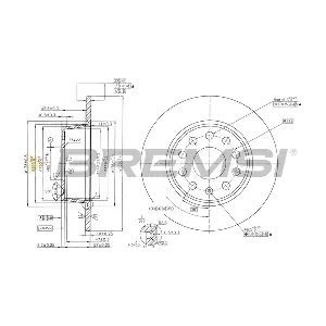 CD7328S BREMSI