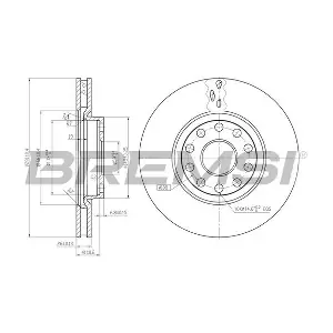BREMSI CD6802V