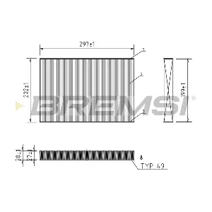 BREMSI FC0484