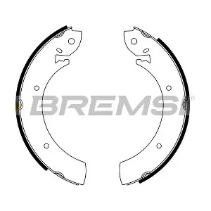 BREMSI GF0207