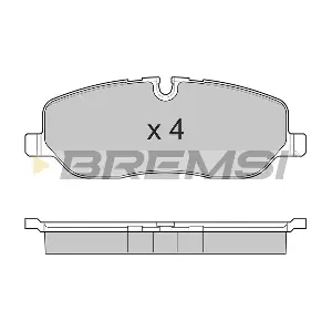 BREMSI BP3206