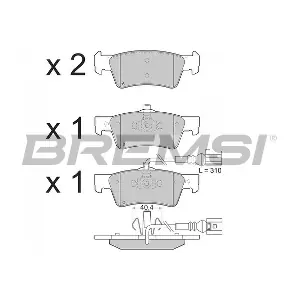 BREMSI BP3372