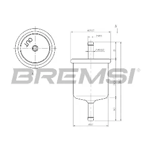 BREMSI FE1514
