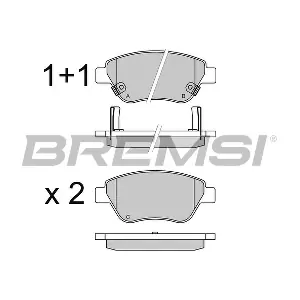 BREMSI BP3577