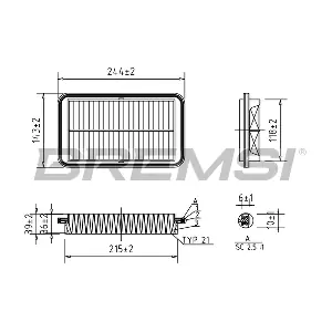 FA0596 BREMSI