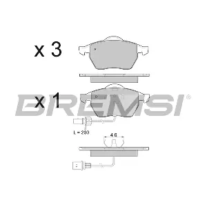 BREMSI BP2978