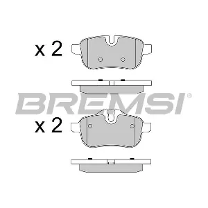 BREMSI BP3581