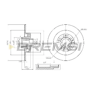 CD8185S BREMSI
