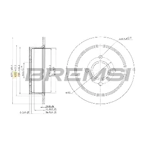 BREMSI CD6435S