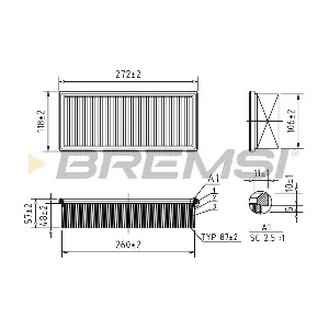 BREMSI FA1353