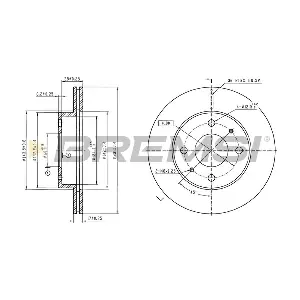 CD8225V BREMSI