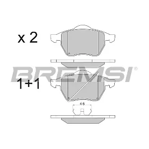 BREMSI BP2679