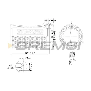 BREMSI FA1138