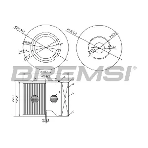 BREMSI FA1664