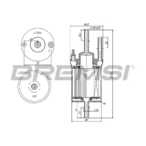 BREMSI FE0391