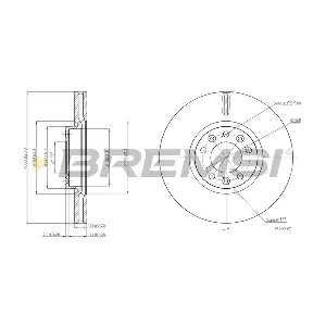BREMSI CD8156V