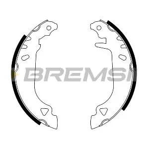 BREMSI GF0168