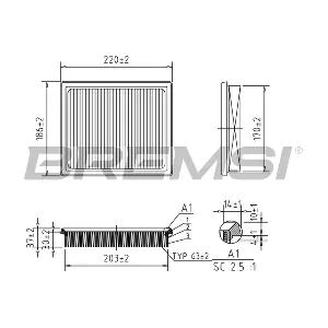 BREMSI FA1165