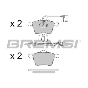 BREMSI BP3506