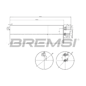BREMSI FE0821