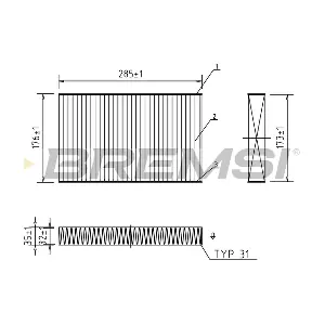 BREMSI FC0185A