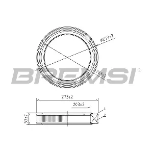 BREMSI FA2003