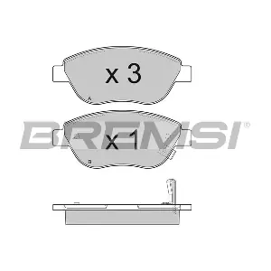 BREMSI BP3295