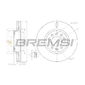 BREMSI CD7601V